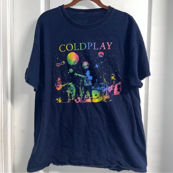 Coldplay Graphic T-Shirt - Picture 1 of 4